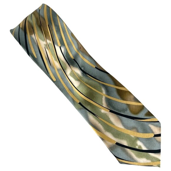 J Garcia More Arches Limited Edition Silk Tie Collection Forty-Six Camouflage Pa - Picture 2 of 11